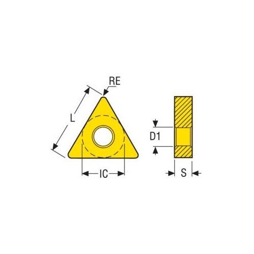 Turning Insert TNMG Insert Style - M1 Grade 883 - AIMS Industrial Supplies