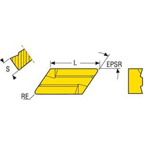 Turning Insert TP2501 Grade (KNUX) - AIMS Industrial Supplies