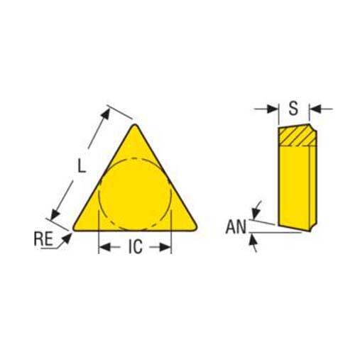 Turning Insert TPMR Insert Style - F1 Grade TP25 - AIMS Industrial Supplies