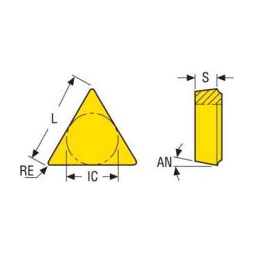 Turning Insert TPMR Insert Style - M3 Grade TP25 - AIMS Industrial Supplies