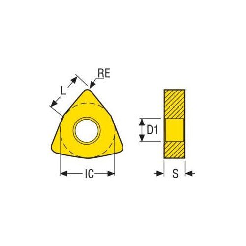 Turning Insert WNMA Insert Style Grade TK0501 - AIMS Industrial Supplies