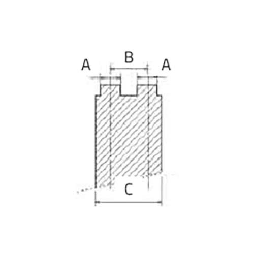 Type L Heavy Chain Tensioner AA Profile BS Duplex - AIMS Industrial Supplies