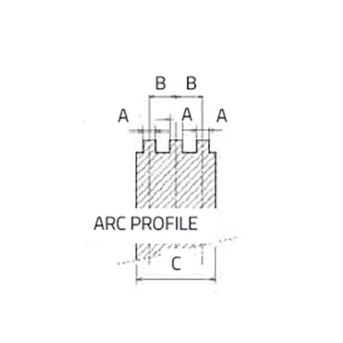 Type L Heavy Chain Tensioner AA Profile BS Triplex - AIMS Industrial Supplies