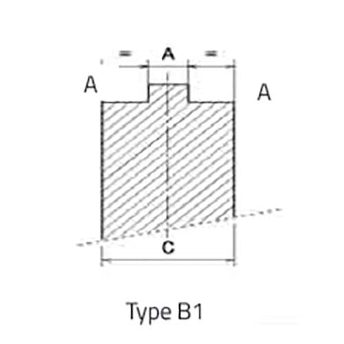Type L Heavy Chain Tensioner SC Profile BS Simplex - AIMS Industrial Supplies