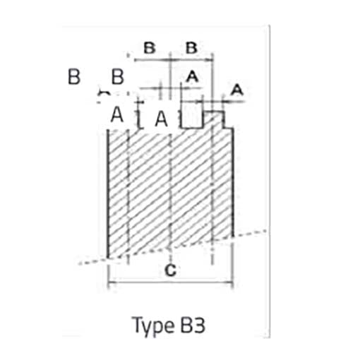 Type L Heavy Chain Tensioner SC Profile BS Triplex - AIMS Industrial Supplies