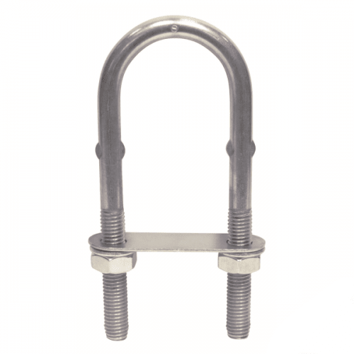 U Bolt With Kit - 304 Stainless Steel - AIMS Industrial Supplies
