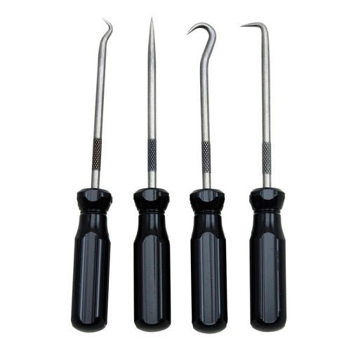 Ullman 5-1/16" Hook and Pick Set with Driver Handle, 4 Pieces - AIMS Industrial Supplies
