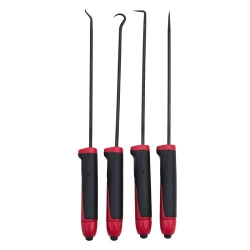 Ullman 9 3/4" LED Lighted Hook and Pick Set, 4 Pieces - AIMS Industrial Supplies