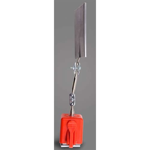Ullman MX Rectangular Mirror Inspection 54mm x 89mm On Magnetic Base - AIMS Industrial Supplies