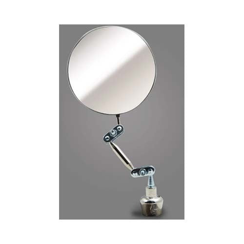 Ullman S-2X Round Magnetic Based Inspection Mirror 80mm - AIMS Industrial Supplies