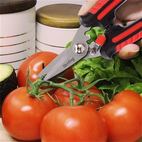 Ultimax Pro Black Panther Round Tip Industrial Snips - AIMS Industrial Supplies