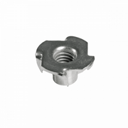 UNC 4 Prong Tee Nut - 304 Stainless Steel - AIMS Industrial Supplies