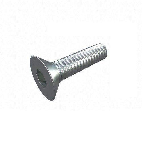 UNC Flat Head Socket Screw - High Grade Alloy Steel Plain Finish - AIMS Industrial Supplies