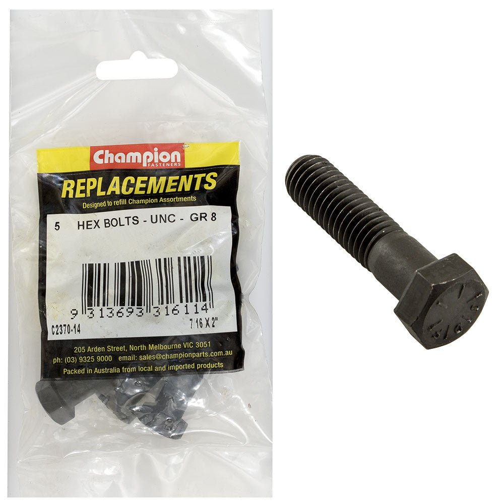 UNC Hex Bolt Assortment Refill - AIMS Industrial Supplies