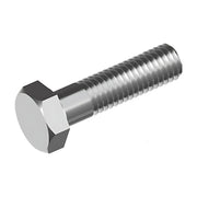Hobson UNC hex bolt in 1/4" to 1" diameters, zinc finish, large hex head in the foreground and threaded shank behind