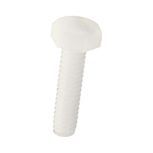 UNC Hex Head Set Screw Nylon Natural - AIMS Industrial Supplies
