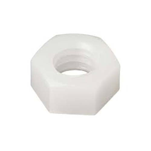 UNC Hex Nut Nylon Natural - AIMS Industrial Supplies