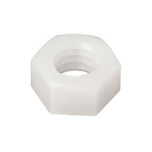 UNC Hex Nut Nylon Natural1