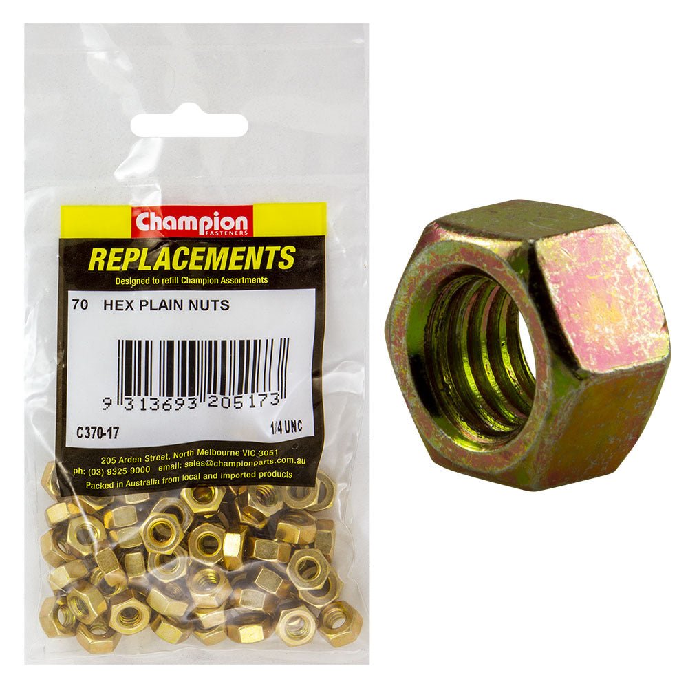 UNC High Tensile Hex Nut Assortment Refill - AIMS Industrial Supplies