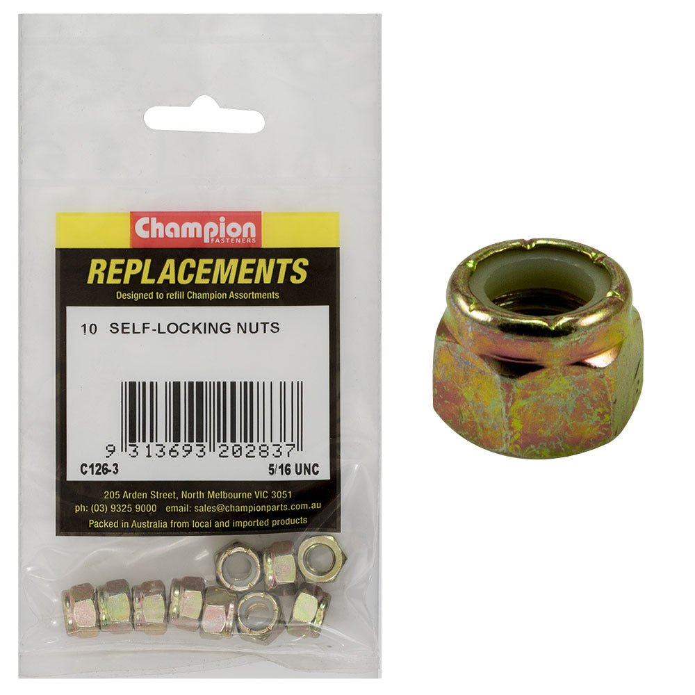 UNC Self Locking Nut Assortment Refill (C126) - AIMS Industrial Supplies