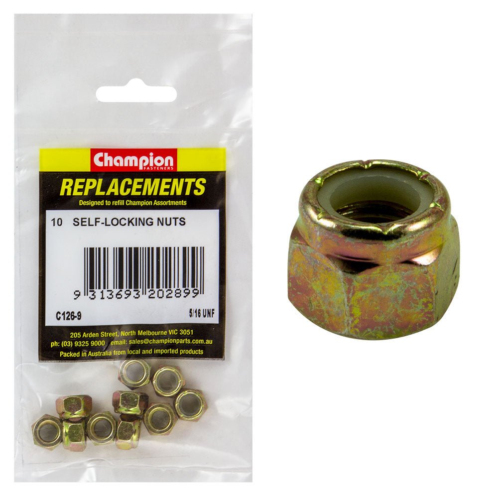 UNF Self Locking Nut Assortment Refill (C126) - AIMS Industrial Supplies