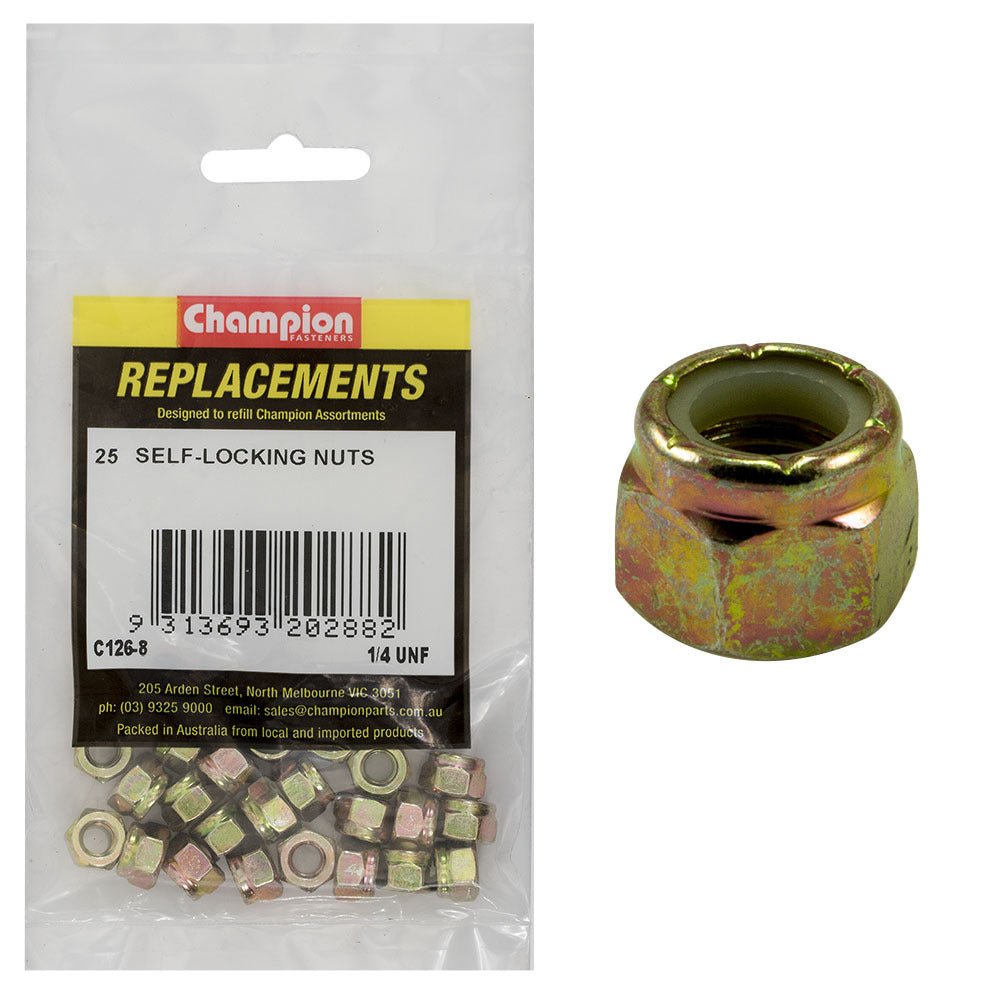 UNF Self Locking Nut Assortment Refill (C126) - AIMS Industrial Supplies