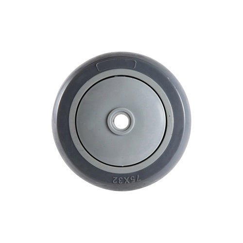 Urethane Wheel - Stainless Steel Precision Bearing, Grey - AIMS Industrial Supplies