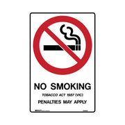 VIC - No Smoking Penalties May Apply - AIMS Industrial Supplies