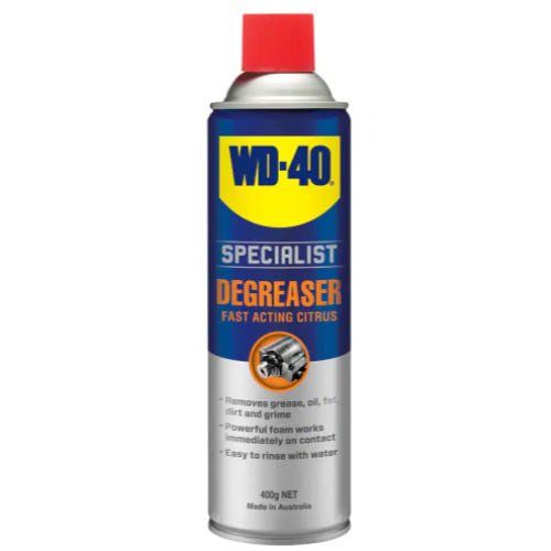 WD-40 Fast Acting Citrus Degreaser Aerosol 400g (21003 / 21103) - AIMS Industrial Supplies