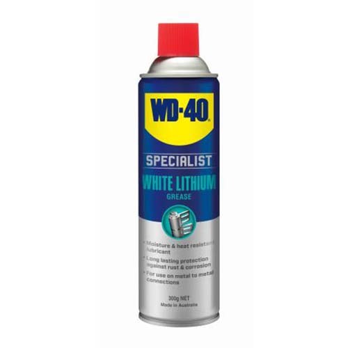WD-40 Specialist High Performance White Lithium Grease Spray 300g (21002 / 21102)1
