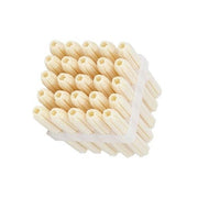 White PVC Wall Plug - AIMS Industrial Supplies