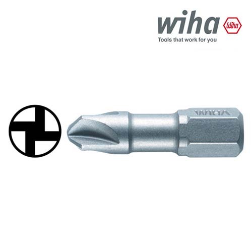 Wiha #0 x 25mm Torq-Set Insert Bit 1/4" Hex