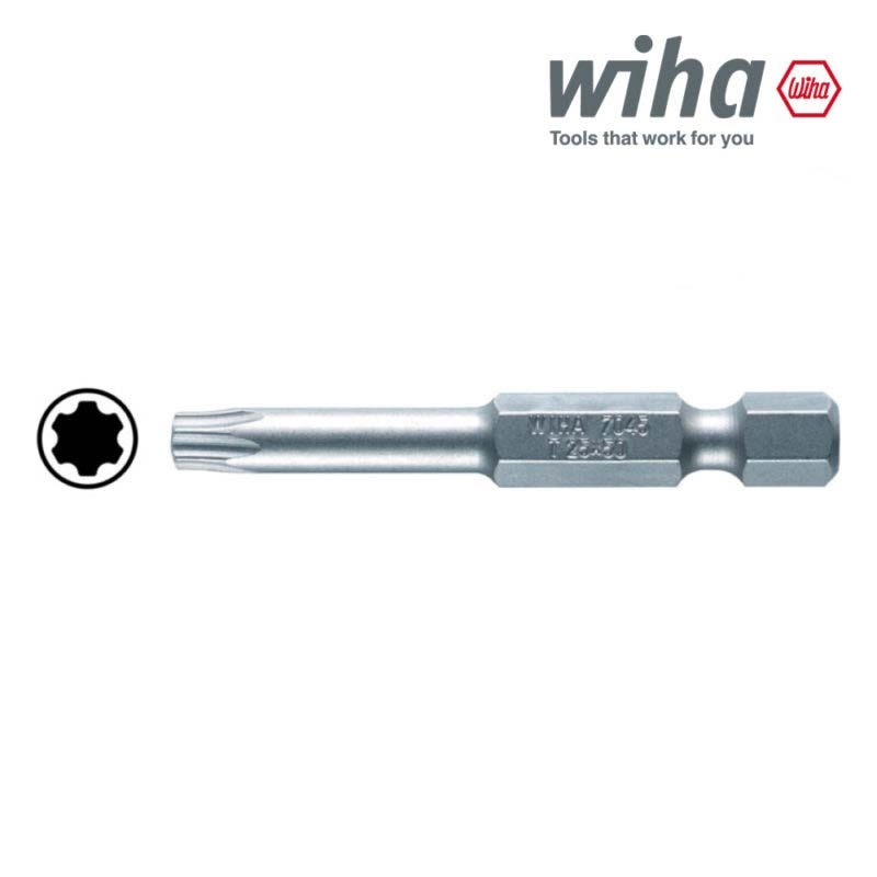 Wiha 27IP x 50mm Torx Plus Power Insert Bit 1/4" Hex