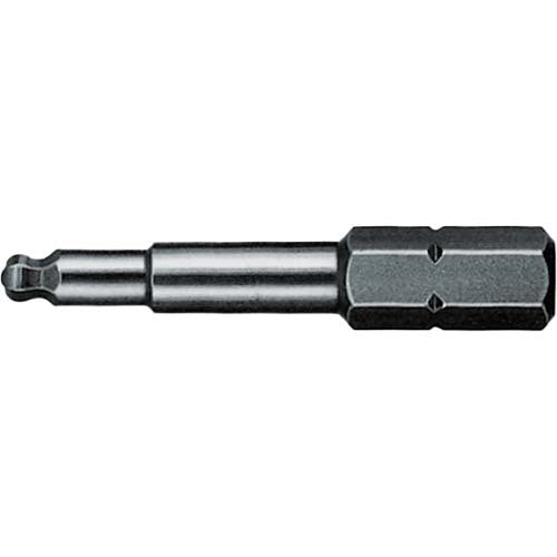Wiha 3 x 38mm Hex Ball End Insert Bit 1/4" Hex