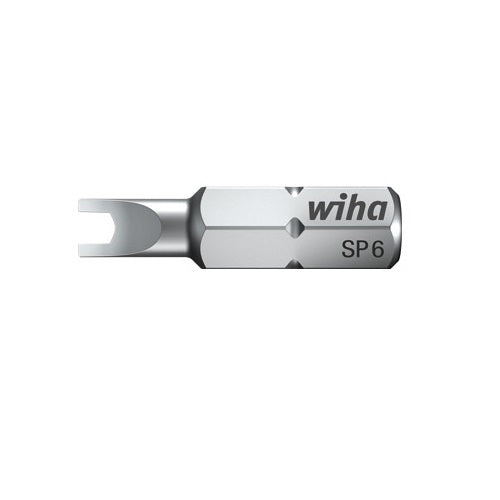 Wiha 4 x 25mm Pin Spanner Insert Bit, 1/4" Hex