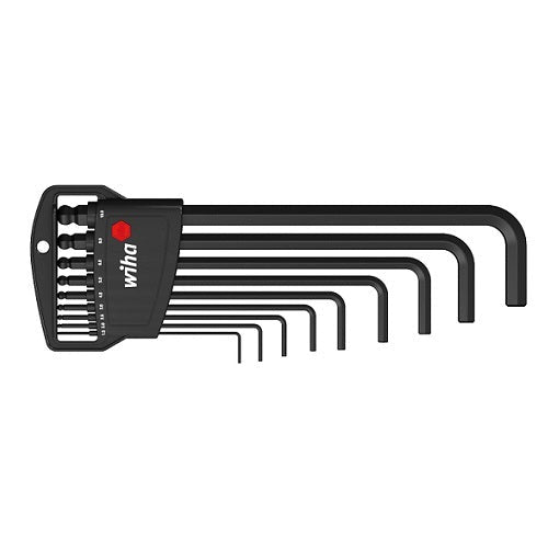 Wiha L -Key Hexagonal Ball End, 9 Pieces - AIMS Industrial Supplies