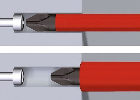 Wiha LiftUp Magazine Bit Holder 6 Slimbit Slotted/Phillips/Pozidriv - AIMS Industrial Supplies