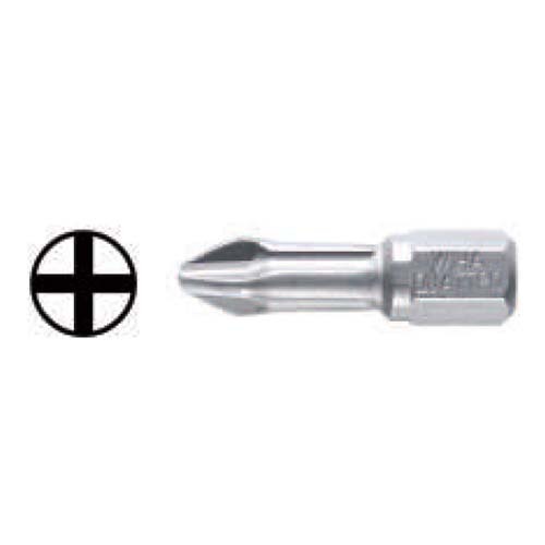 Wiha PH2 x 25mm Phillips Insert Bit 1/4" Hex With Torsion Zone1