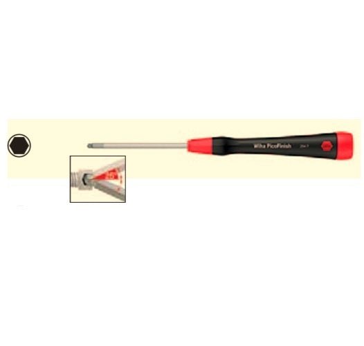 Wiha PicoFinish Ball End Hex Screwdriver - AIMS Industrial Supplies