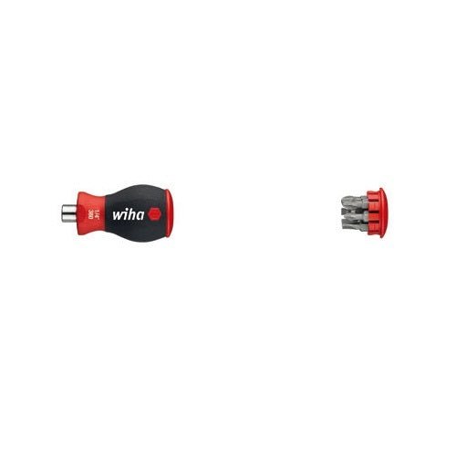 Wiha Screwdriver Stubby Magazine Magnetic Bit Holder - 33738(SB380101) - AIMS Industrial Supplies