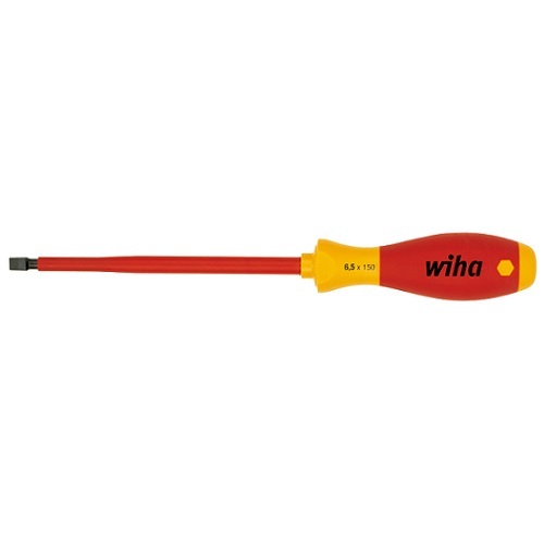 Wiha SoftFinish 2.5 x 75mm Electric Slotted Screwdriver 320N 00820
