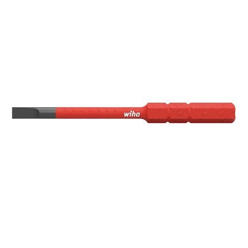 Wiha Softfinish® Electric Slimbit, Slotted 4mm - AIMS Industrial Supplies