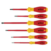 Wiha SoftFinish Insulated Screwdriver 1000V AC, 6 Pieces1