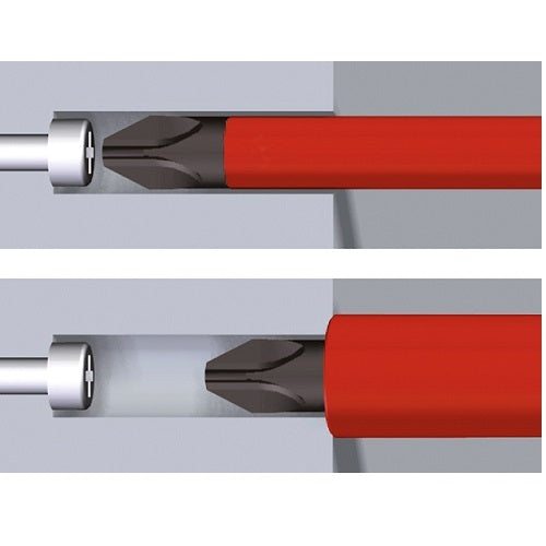 Wiha SoftFinish Insulated Screwdriver 1000V AC Slotted 6.5mm - 353922