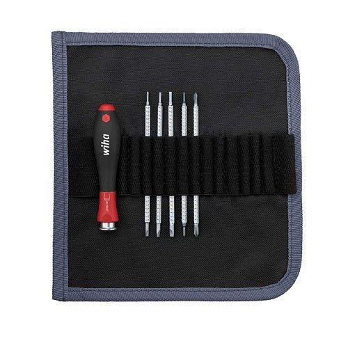 Wiha System 4 Screwdriver Reversible Blade Set - 00616(269T6) - AIMS Industrial Supplies