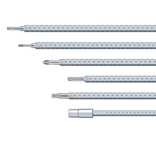 Wiha System 4 Screwdriver Reversible Blade Set - 00616(269T6)2
