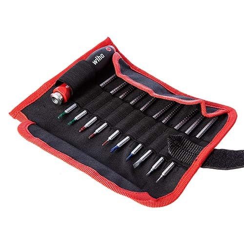 Wiha System 4 Screwdriver Reversible Blade Set, 11 Pieces - 27820(269T1101) - AIMS Industrial Supplies
