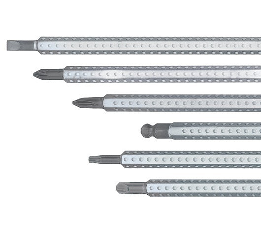 Wiha System 6 Reversible Screwdriver Handle & 5 Blades Set - 277153