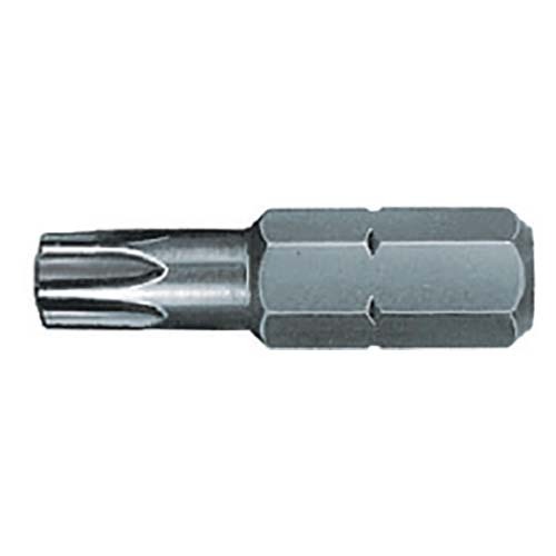 Wiha T6 x 25mm Torx Drive Insert Bit 1/4" Hex