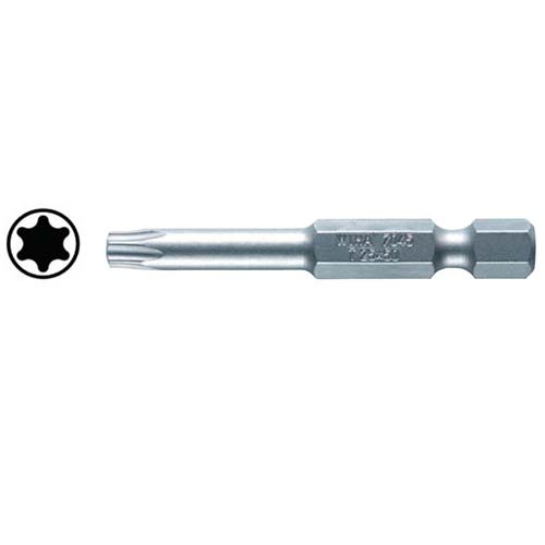 Wiha T8 x 90mm Torx Power Insert Bit 1/4" Hex - 7045ZL Series
